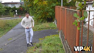 Vip4k. hot and crazy cougar Texas Patti gave a eating cock to a homeless and pounded a young stud later