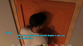 Hot Stepmom making herself Pleasure inside bed room, watching by Stepson