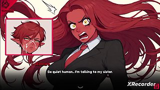 Azazel and her sister Azamara Give the professor the best threescore of his life!