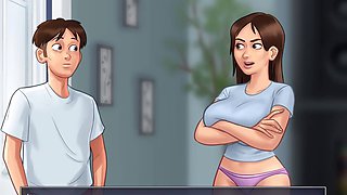 Summertime, visual novel, lets play