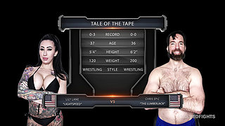 Lily Lane vs Chris Epic - Rookie Chris Looks To Claim Pussy Prize