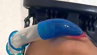 Let me try on the snorkel And maybe your cock