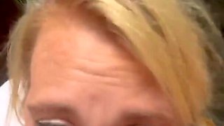 PAWG uses dildo for DP during anal fuck - POV