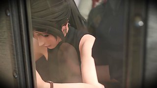 Public Creampie for Buxom Teen - 3D Porn Cartoon