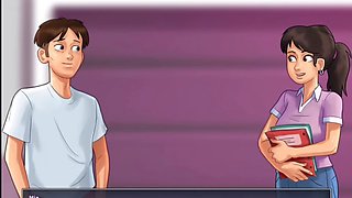 New stepmom in summertime saga bringing some cartoon fun