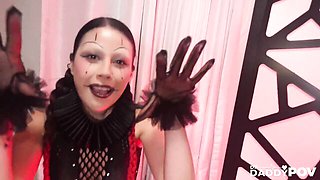 Deep throat smut with flattering Penelope Reed from Dr Daddy POV