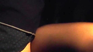 Public Sex at Night: Triple Action with Teacher, Finishes Cum in Mouth! - Misscreamy