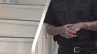 My Neighbor Called the Police Because My Friend and I Were Cumming and Moaning. We Fucked the Police Officer Too.