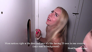 19-year-old Alove Teaches the New 18-year-old Caroline How to Swallow Cum Part 2.