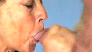 Sexy MILF Candi Annie Blowjob Cum Drainer