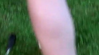Naughty Brunette MILF Heads Into the Woods for a Dirty Dogging Mission