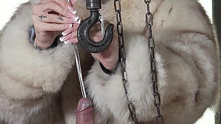 Cock Stretching with Crane