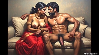 Indian rich bhabhi call a hot boy to satisfy her pussy as he banged her like anything she will never forget