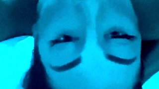 Hot brunette slut for extreme amateur pov blowjob