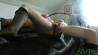 Big Saggy Tit Granny Puts on a Cam Show