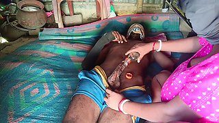 Bhabhi gives handjob to her devar with some serious action