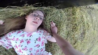 Busty Amateur Teen 18+ Outdoor Hardcore Action With Cum