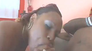 Sensuous and her girlfriend love foursomes ft. Misti Love: Blowjob, Brunette  Cumshot Porn