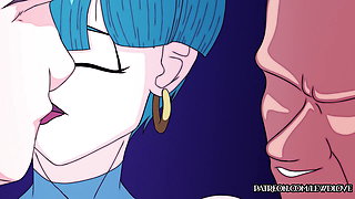 Cheating Wife Bulma's Gets A Birthday Gangbang