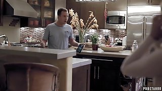 The Babysitter Is Fingering Herself On The Sofa Solo - Jessy Jones And Jane Wilde