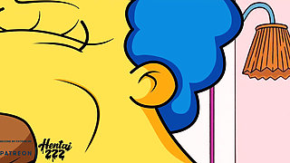 HOMER IS CHEATED MARGE FUCKS CARL CARTOON PORN