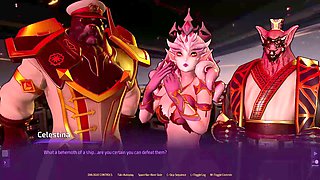 Latest uncensored 3D hentai update featuring aliens and monster action