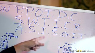 The Mathletes Part Three With Mea Melone, Danny D, Rebecca More, Luke Hardy - Brazzers