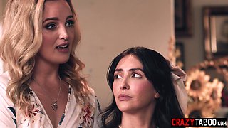 Steamy strange girl came and fucks couple