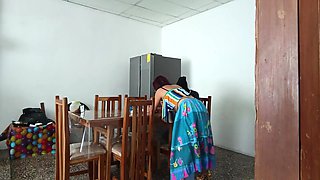 Sinful Maid Spreads Her Pretty Pussy Open