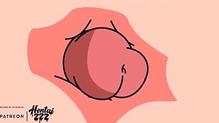 Hentai Simpsons Cheating - Marge Fucks Carl Doggystyle Creampie