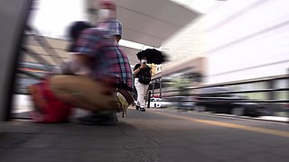 Asian voyeur sex outdoors
