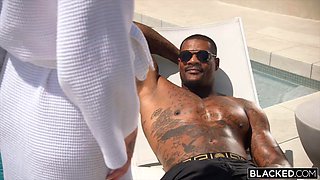 BLACKED Petite Tight Blonde Dylan Moore Squirts All Over Jason s Thick BBC