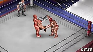 Fire pro wrestling world gyaku male ryona giant brothers vs ryu