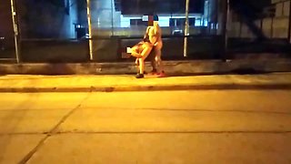 Couple Fucking in Public Risky Voyeurs Flashing Without Panties