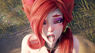 Hantai fucked alone in jungle