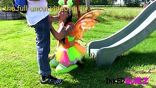 Inked Gurlz - Emo Punk Fairy Caught  Fucked: Big Tits, Blowjob  Babe Porn