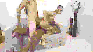 Beautiful Brazilian Fashion Model, Heloa Green First Double Penetration