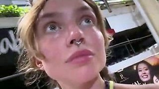 Miss_Elfie, russian camwhore in public and restroo