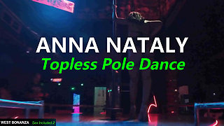 ANNA VISITS D.J.BOOTH - Sucks Cock & Handjob w_Pole Dance