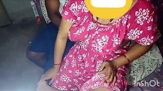 Hot Desi Aunty Scared To Sleep Alone - Invites Young Neighbor For Sex