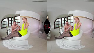 Make Me Wet, Then Fuck My Ass - StockingsVR