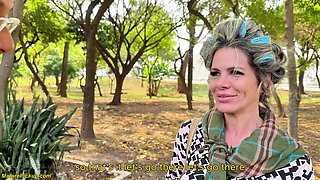 Big Clit Granny Gets Ass Destroyed In My Van