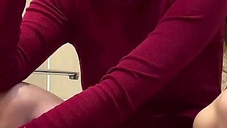 Smoking in the Bathroom While Squatting