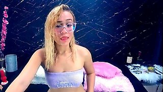 Ex wifey blonde homemade solo masturbation fun