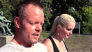 Piercedpussy cougar hard fucked outdoor