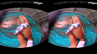 Heels & Ass - Babe Solo Striptease - Stasyqvr - Sexlikereal
