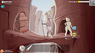 Kinky cartoon characters get down to some wild anal action and show off their sexy breasts