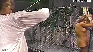 Huge punishment for tied up slaves