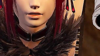 Amy Sorel In Sex Machine With Two Dildos And Clit Stimulation 3D Porn Animation