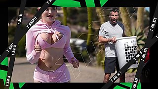 Perv Mom - Naughty Stepmom Flashes Her Tits To Seduce Stepson ft. Christie Stevens: Porn